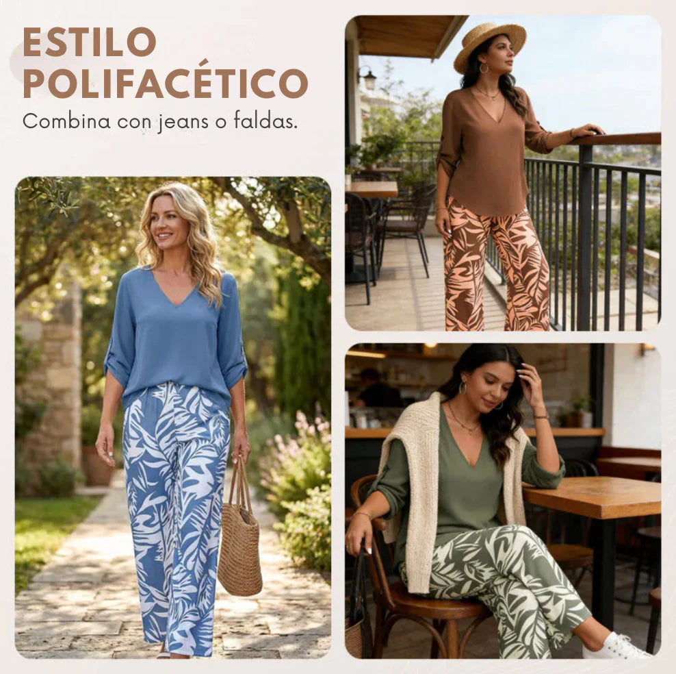Conjunto Elegante - Estilo sin esfuerzo, frescura total