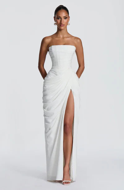 CIELO | Vestido Largo Lacado Elegante