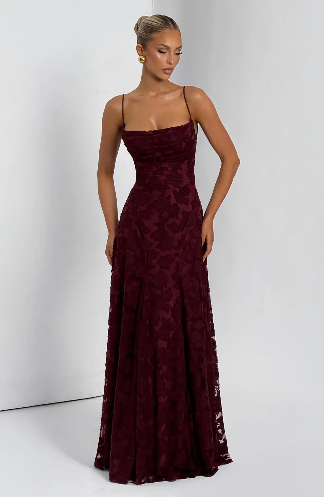 FRANCIS | Maxi Vestido con Silueta Elegante