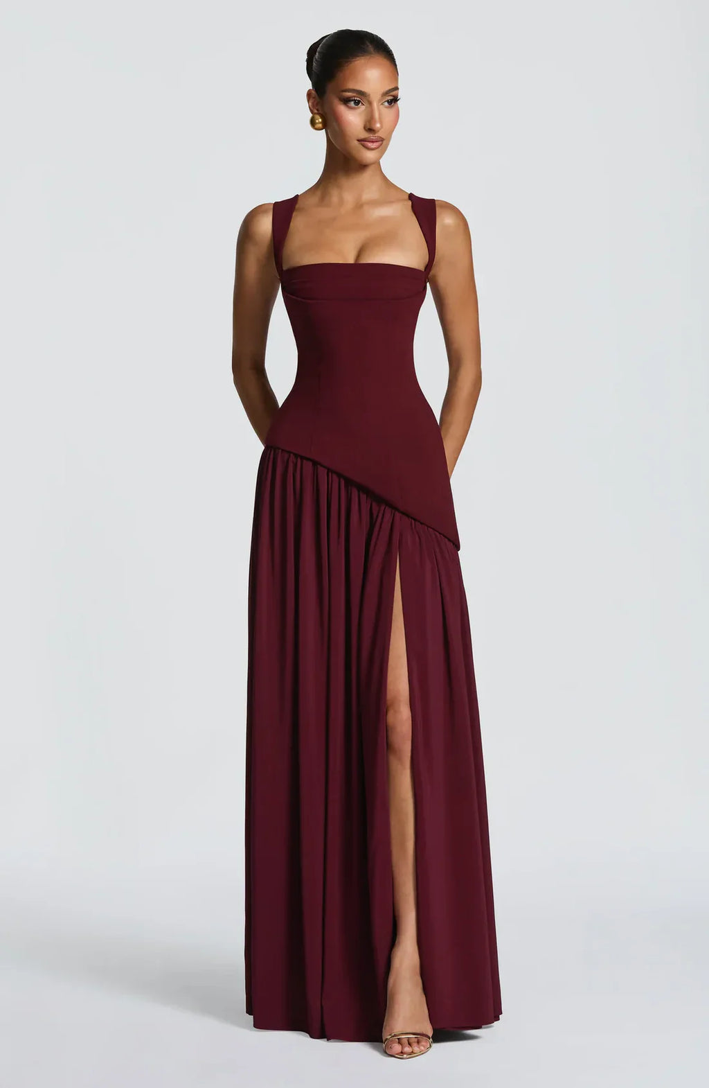 ZAFIRA | Vestido Largo Lacado