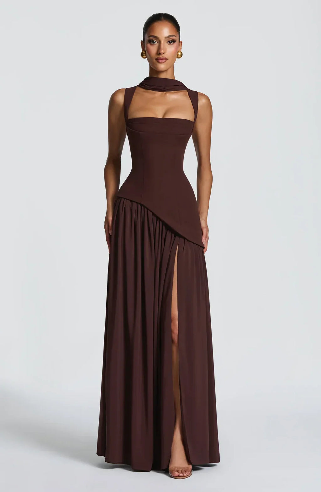 ZAFIRA | Vestido Largo Lacado