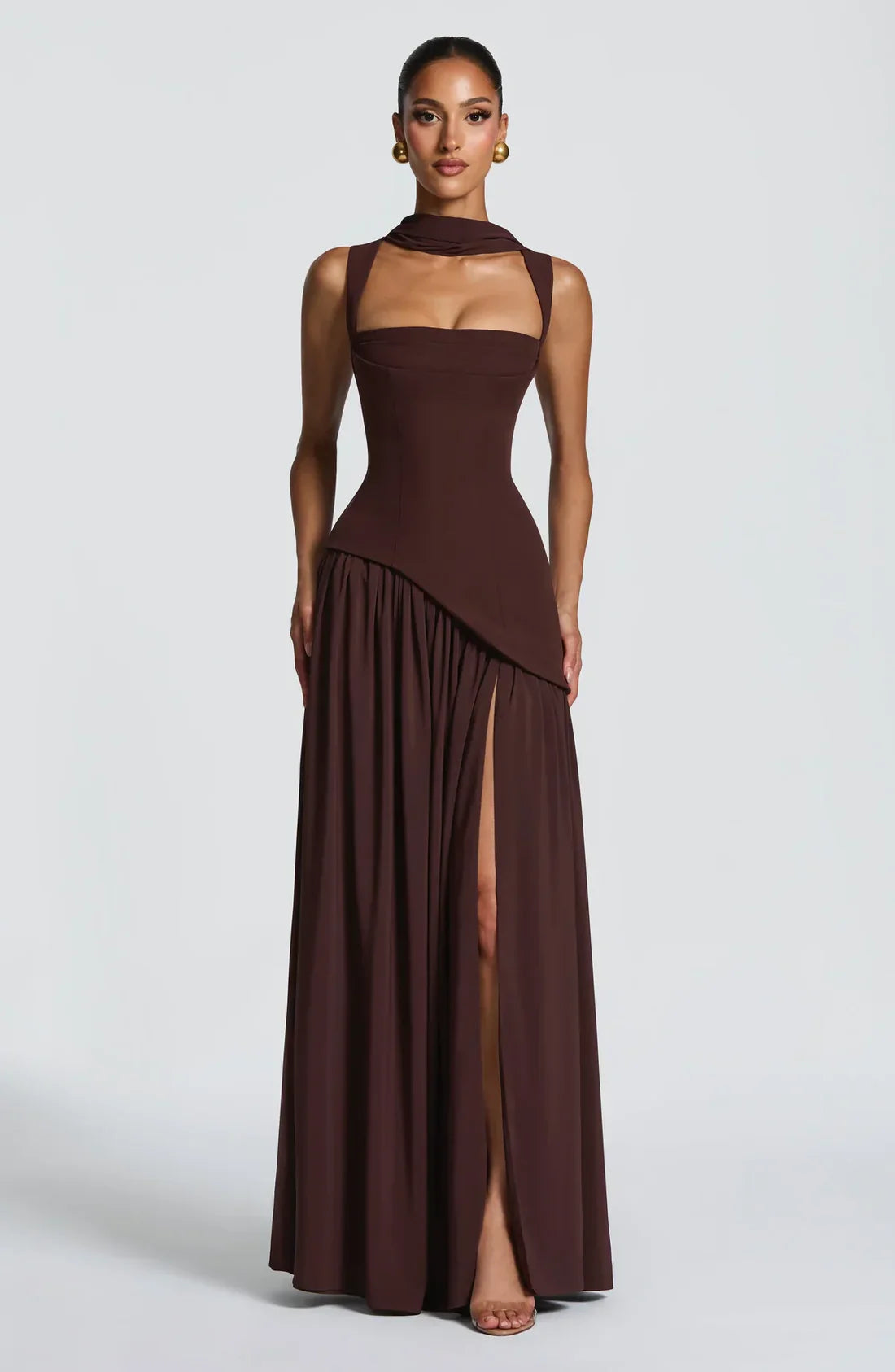 ZAFIRA | Vestido Largo Lacado