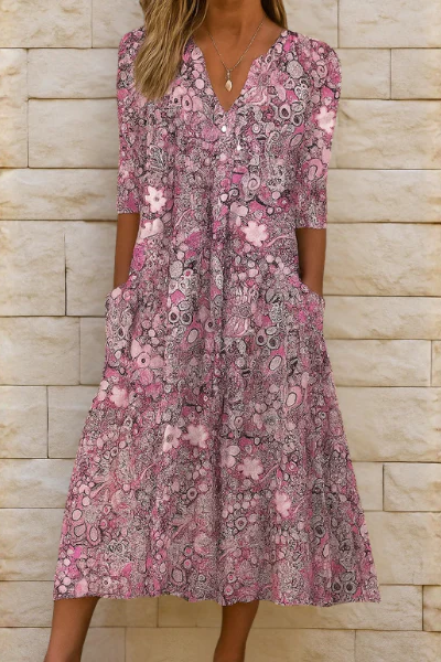 OLIVIA | Vestido Elegante con Escote en V