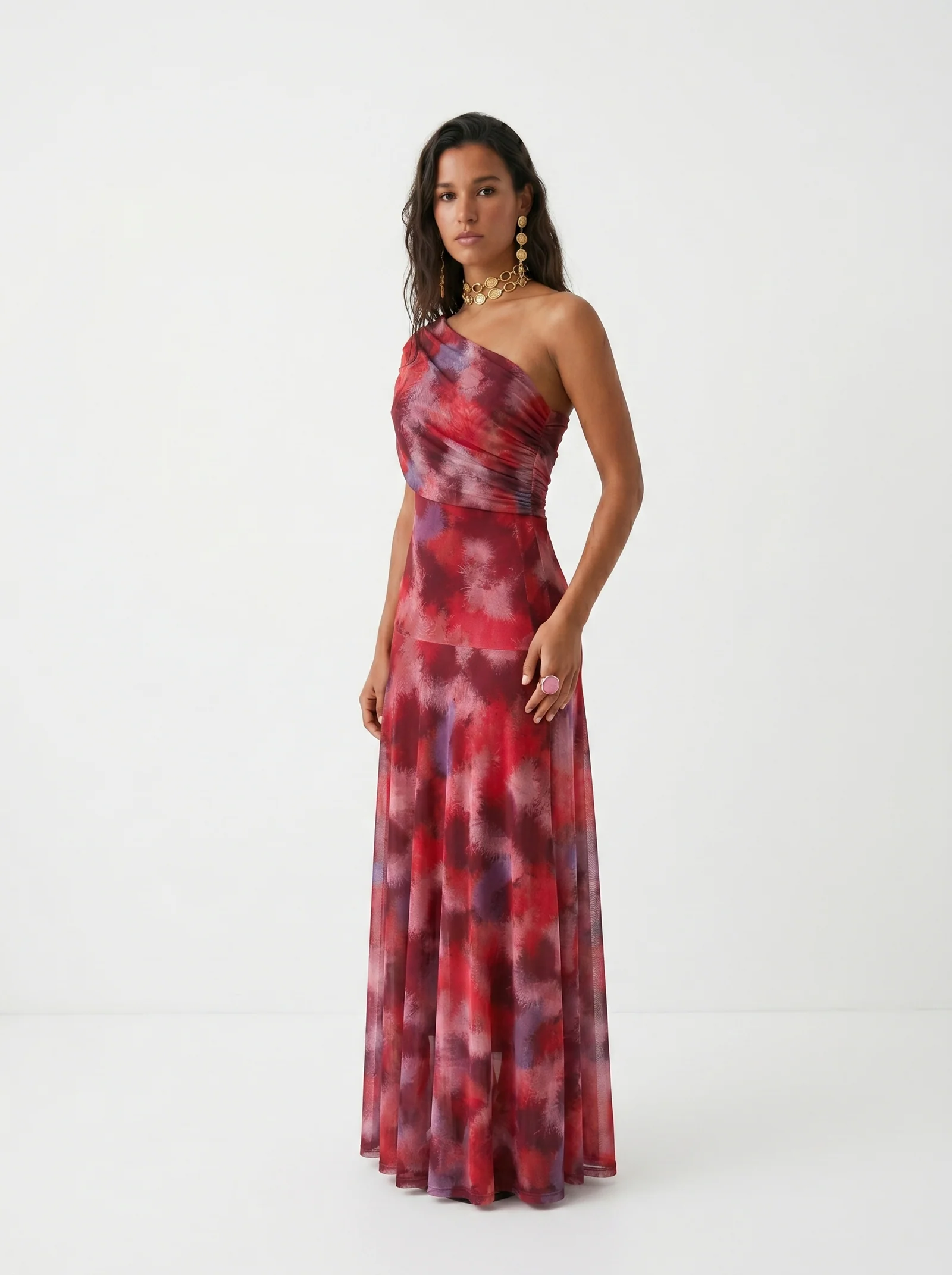 Carla | Vestido Maxi Off-Shoulder