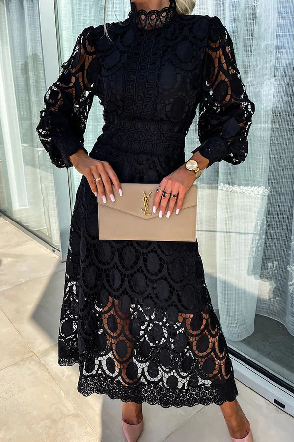 NOOR | Vestido de Encaje Romántico