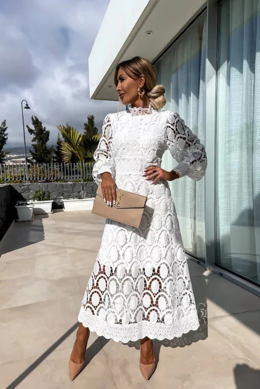 NOOR | Vestido de Encaje Romántico