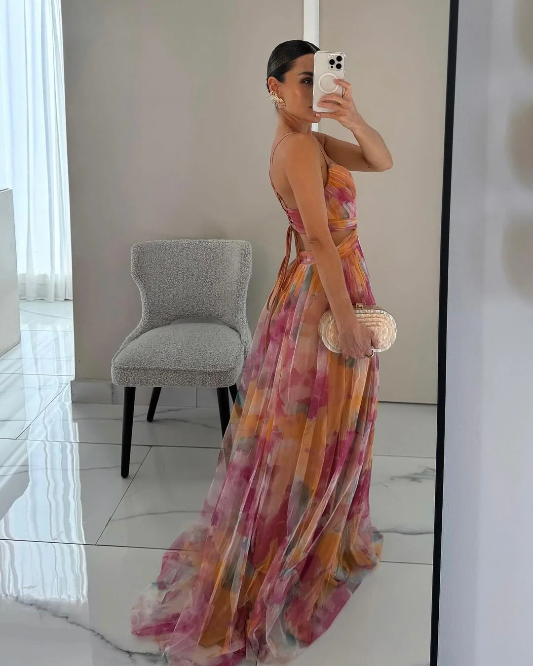 Gisela | Vestido Maxi Floral