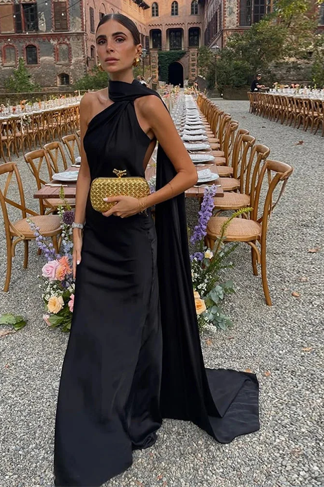 Vestido Halter para Invitada